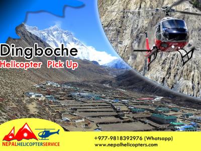 Dingboche Kathmandu Helicopter Flight
